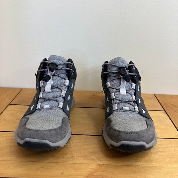 Teva Kids Canyonview Mid Hiking Boots Waterproof Shoes Unisex Grey Youth Size 2 - Picture 3 of 10